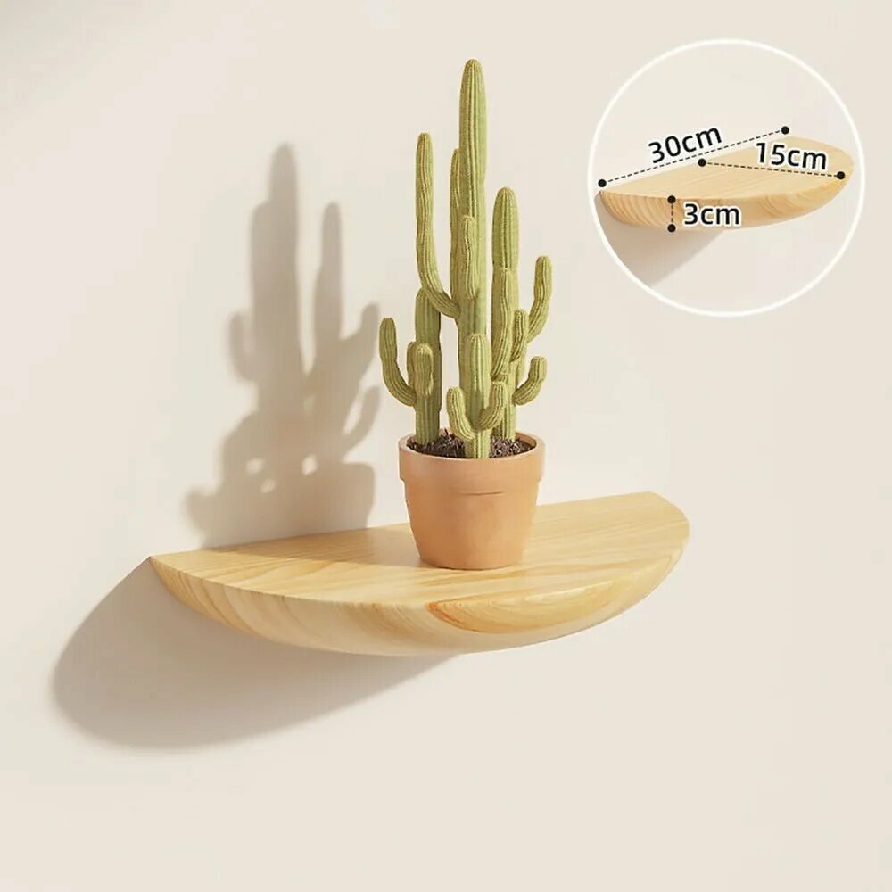 Полка Настенная Прямая 30х15х3 см 1 шт.