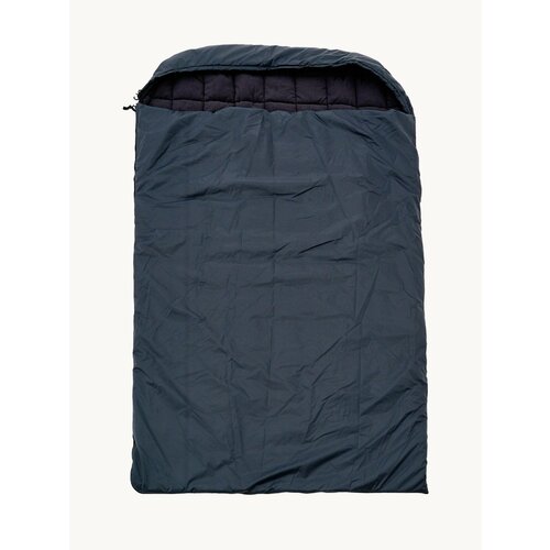 Спальный мешок EVERENA -30C 215x135 см, 2-х местный спальник с подголовником на флисе c компрессионным чехлом