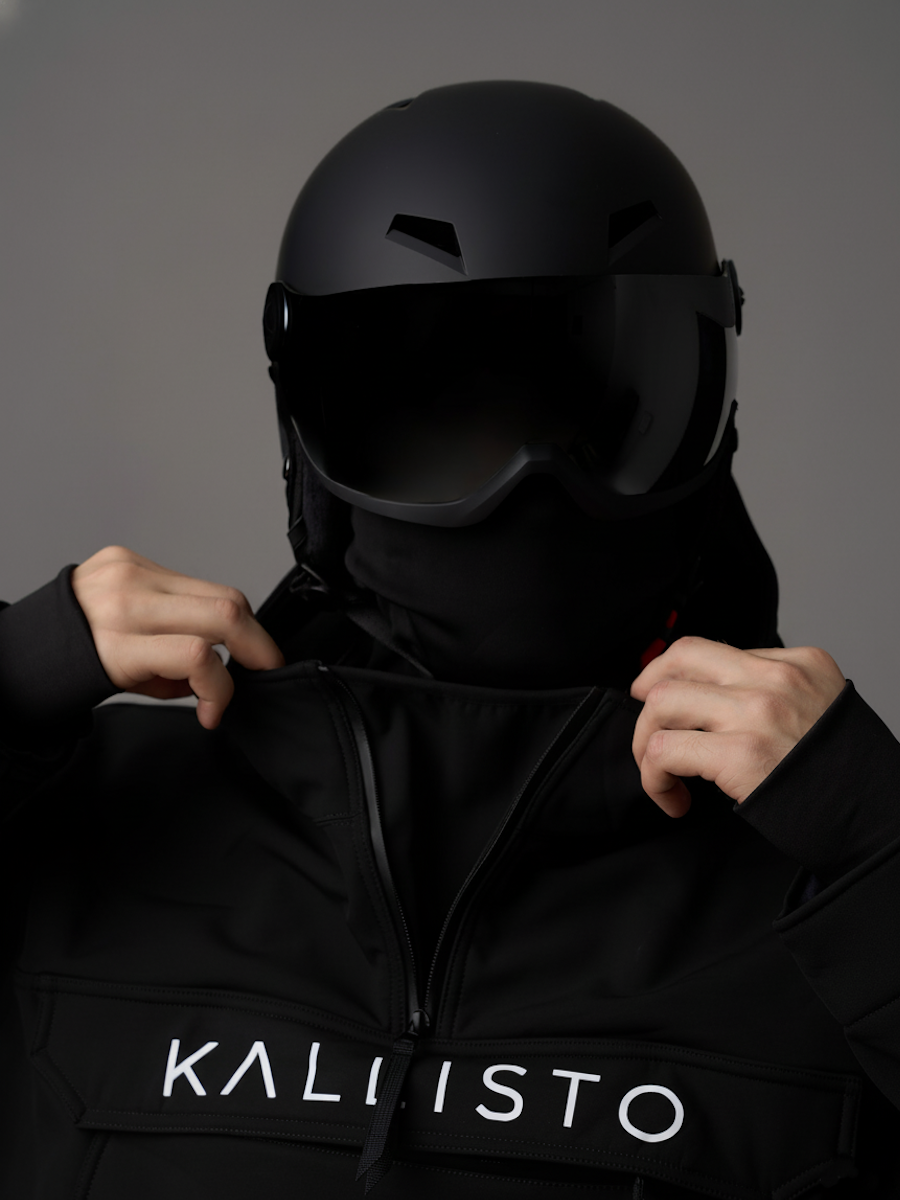 Анорак , размер 46-48, черный — фото 1