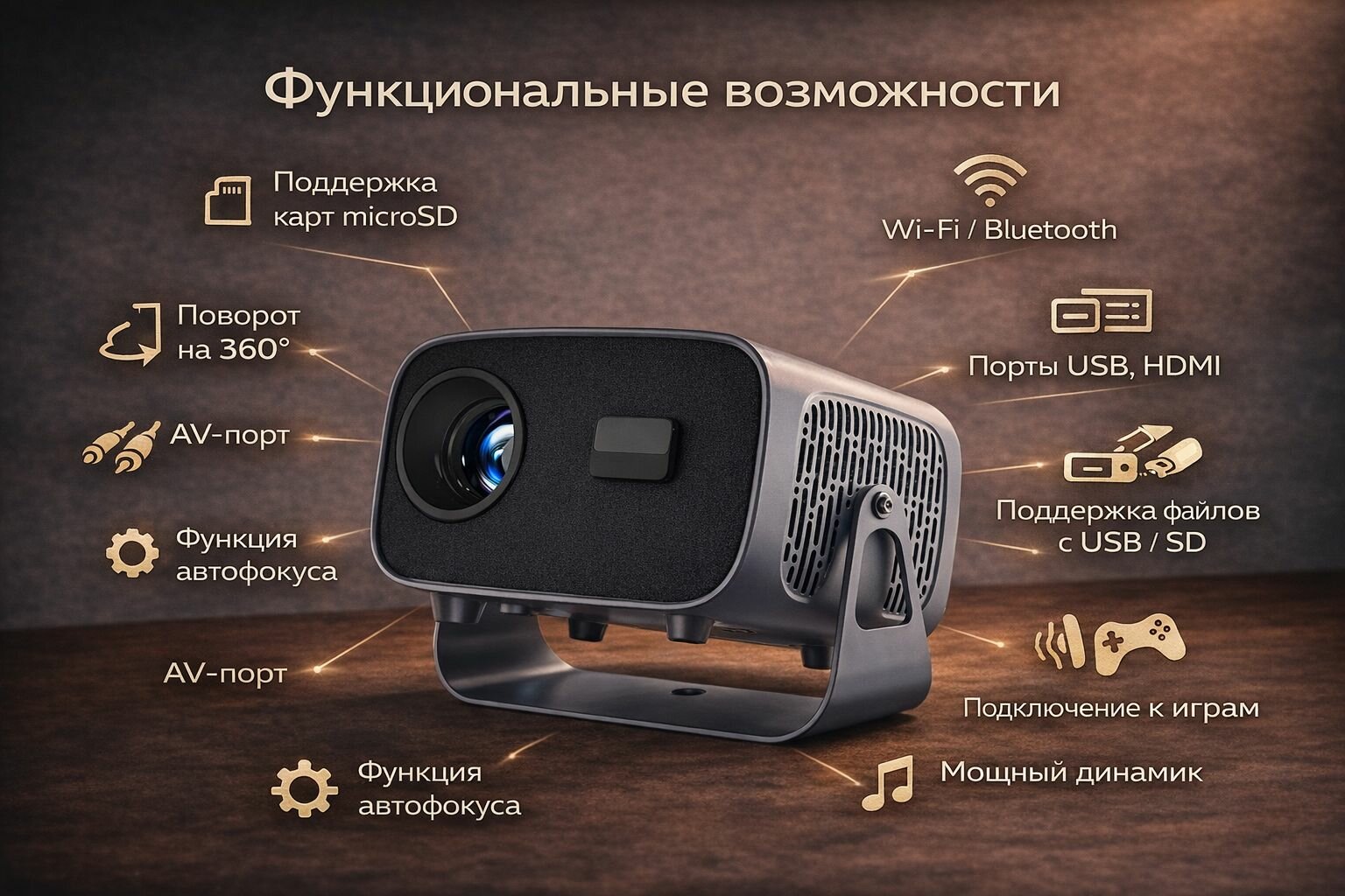 Проектор для кинофильмов — фото 1