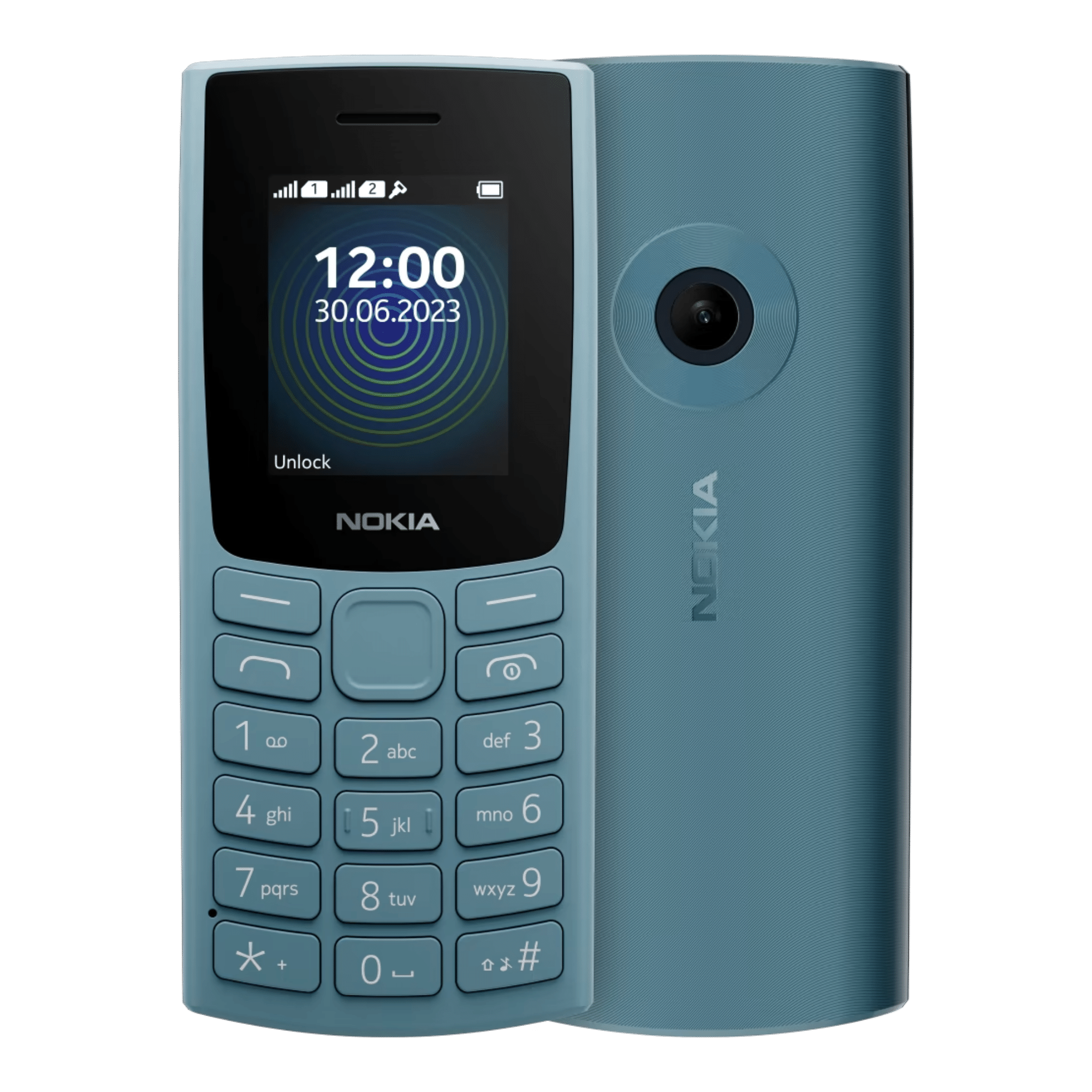 Мобильный телефон Nokia 110 (ta-1567) DS EAC 0.048 синий моноблок 3G 4G 1.8" 240x320 Series 30+ 0.3M