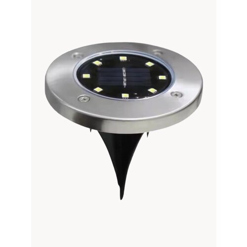 Садовые светильники, металл и пластик, 8 светодиодов, 12х11 см