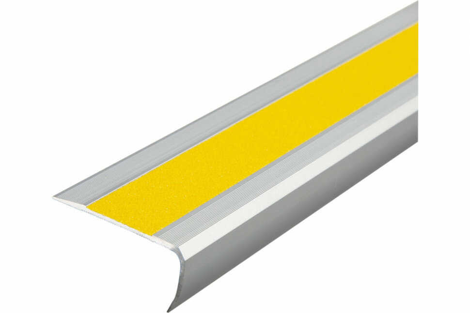 фото Алюминиевый профиль с противоскользящей лентой Mehlhose GmbH цвет желтый ATM1GF2