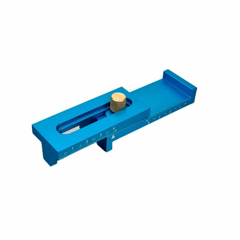 Линейка раздвижная с фиксатором и упором 80x30x14mm UTM-0098C-1 Uniqtool