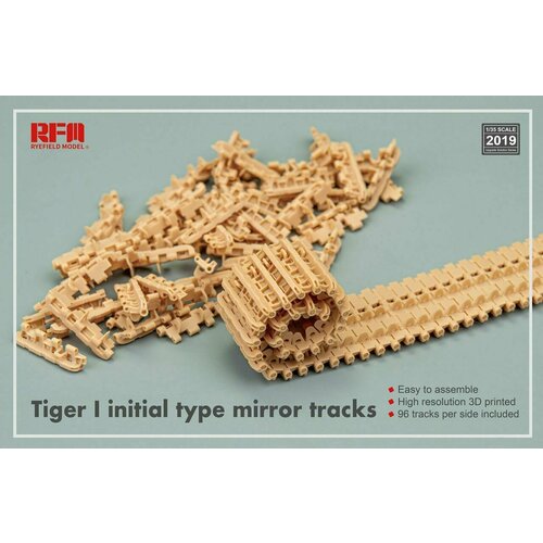 rm 2030 3d printed workable track links for tiger i late production RM-2019 Workable track links for Tiger I initial type mirror