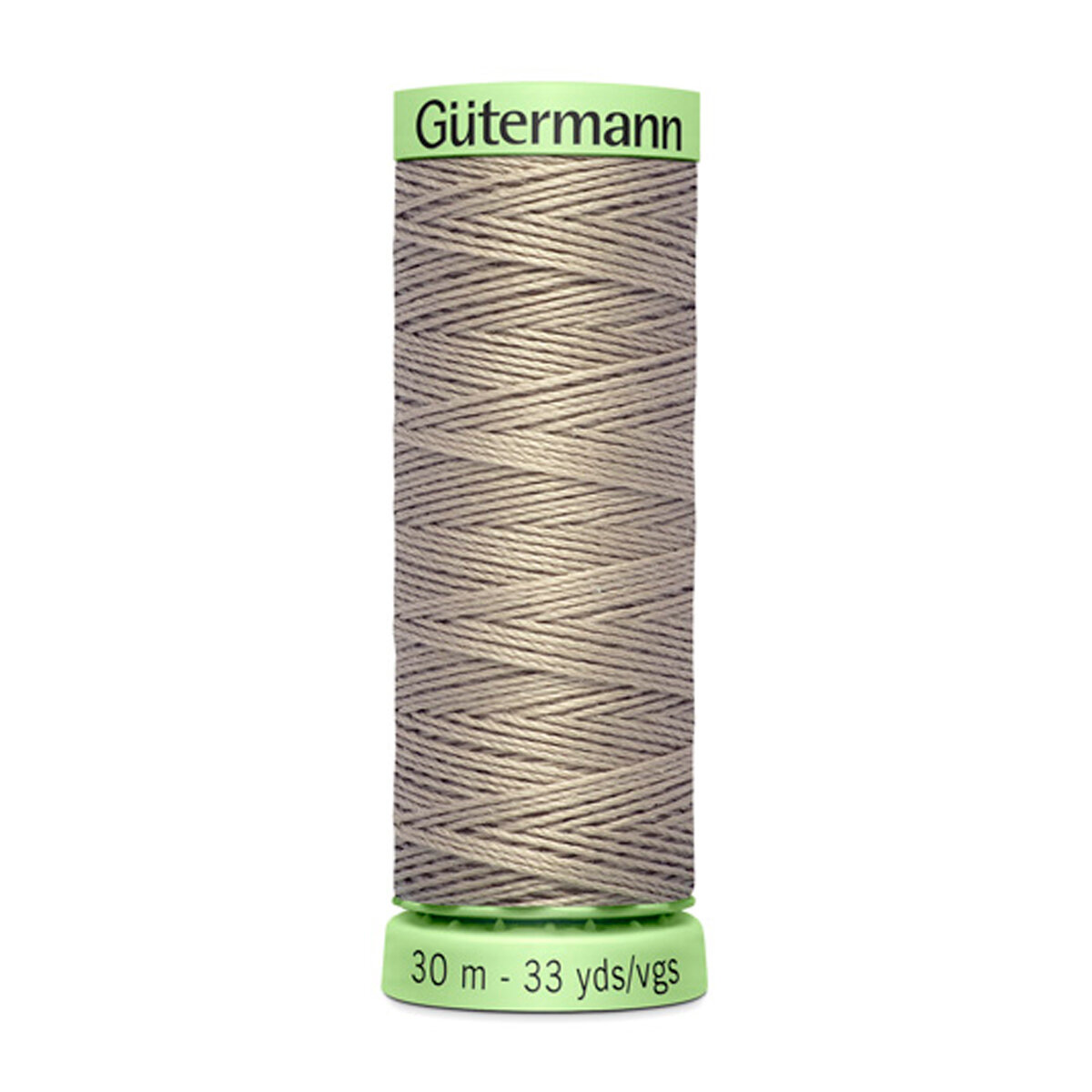 Нитки швейные Top Stitch 30/30 м для декоративной отстрочки, 100% полиэстер, Gutermann 744506 (132 болотно-песочный), 5 шт