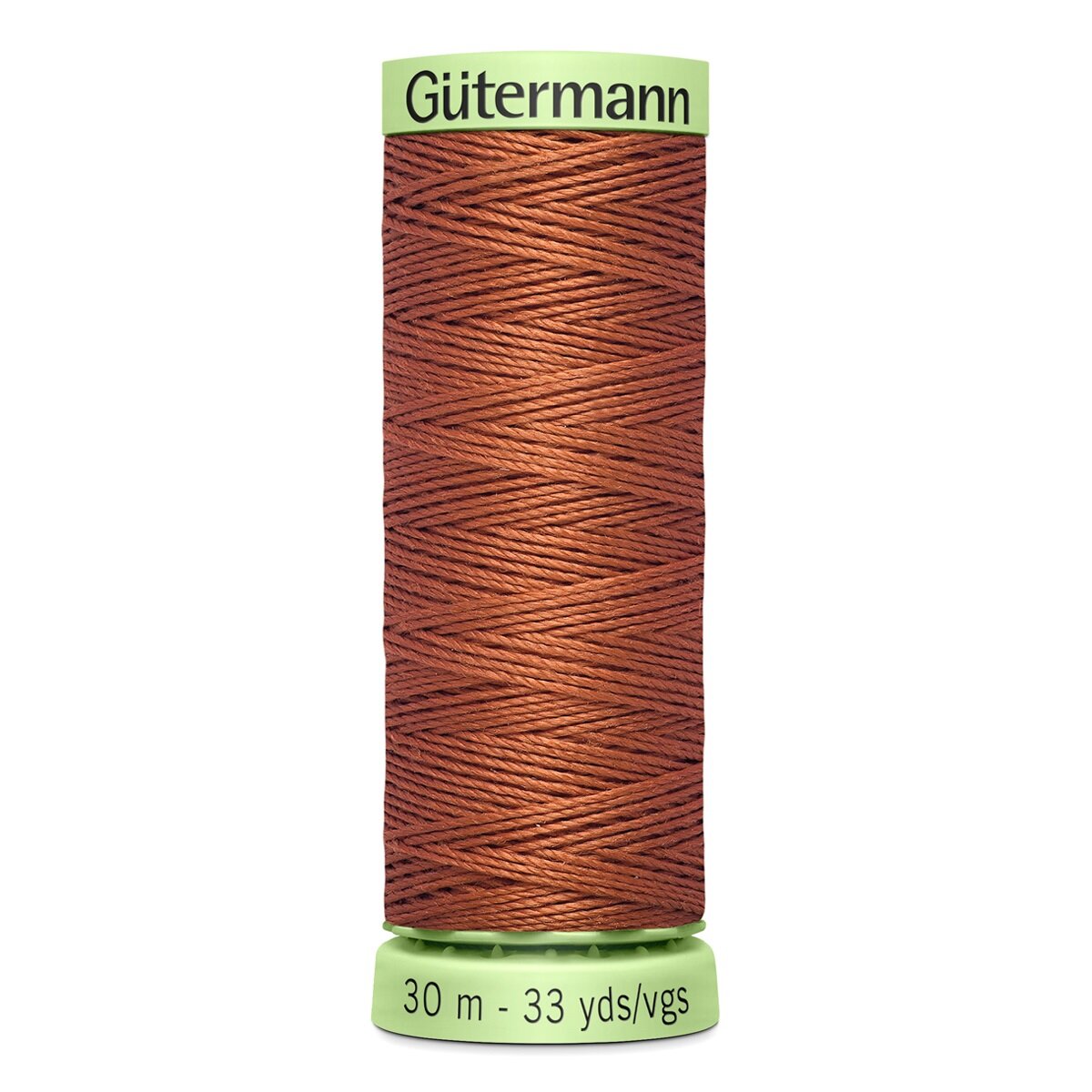 Нитки швейные Top Stitch 30/30 м для декоративной отстрочки, 100% полиэстер, Gutermann 744506 (847 медно-коричневый), 5 шт