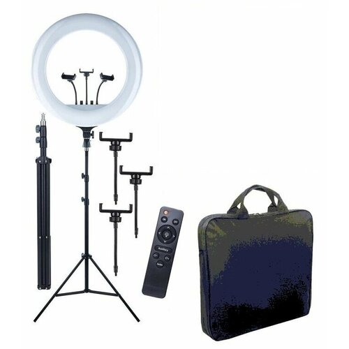 Кольцевая лампа RL-18 Кольцевая светодиодная лампа RL-18 45см компактный Штатив 21м 510000₽