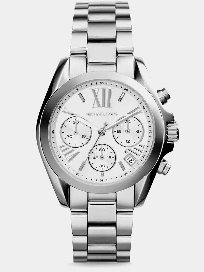 Наручные часы MICHAEL KORS Bradshaw MK6174, серебряный, серый