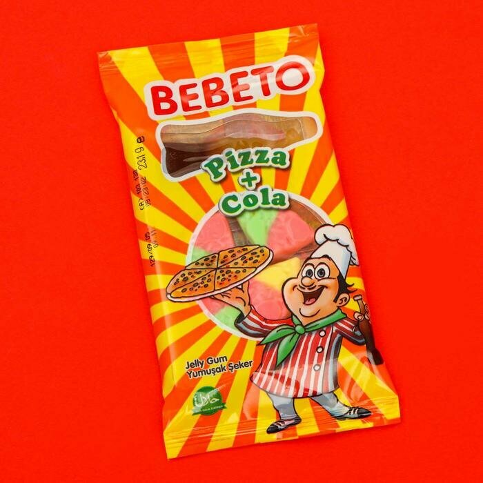 Жевательный мармелад BEBETO FAST FOOD, 3 вкуса, ассорти, 25 г 7322882 - фотография № 3