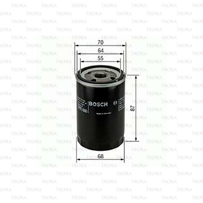 BOSCH фильтр масляный 0986452041