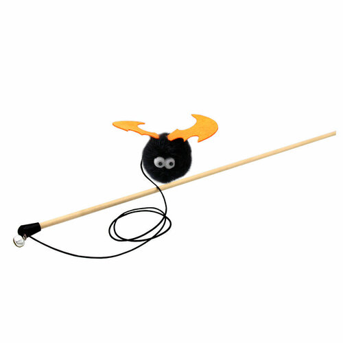 Игрушка для кошек GOSI Дразнилка Летучая мышь Валентин (50 см) игрушка для кошек удочка дразнилка мышь из норки на веревке 50 см
