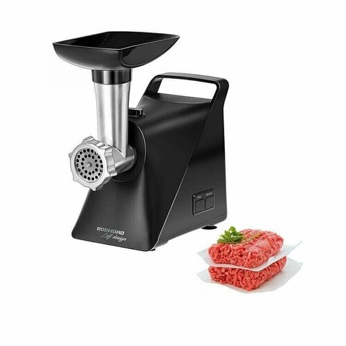 Мясорубка REDMOND RMG-1247 черный 737000₽