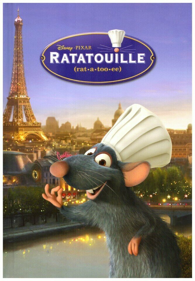 Плакат постер на бумаге Ratatouille/Рататуй/. Размер 21 х 30 см