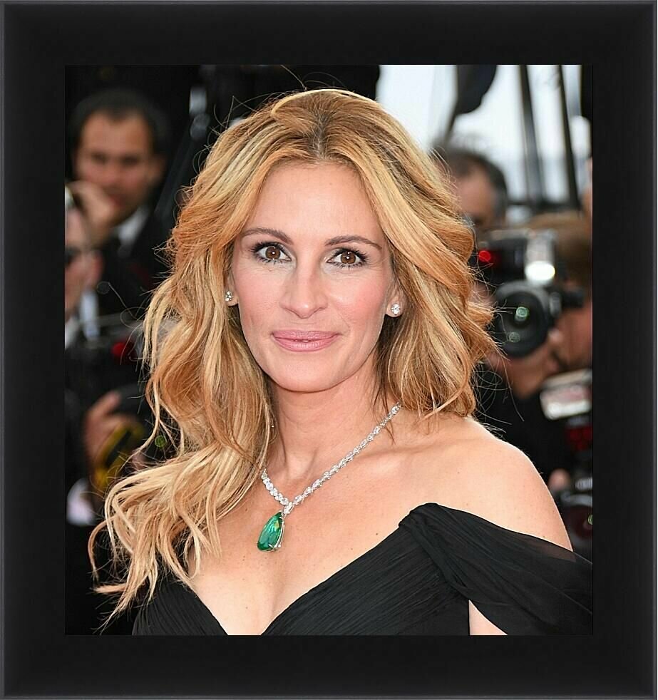 Плакат постер на бумаге Джулия Робертс. Julia Roberts. Размер 21 х 30 см