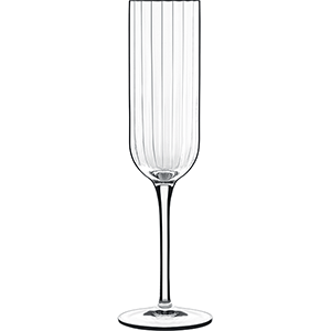 фото Набор из 4 бокалов-флюте "Bach", 7х7х23,5 см, 210 мл, прозрачный, хрустальное стекло, Bormioli Luigi, A11283G1002AA01