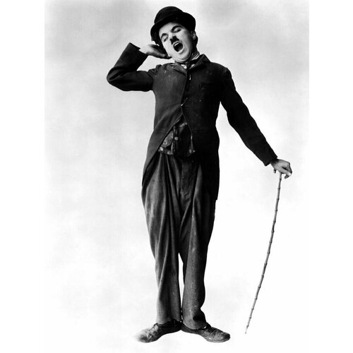Плакат, постер на бумаге Charlie Chaplin Photo/Чарли Чаплин Фото. Размер 60 х 84 см
