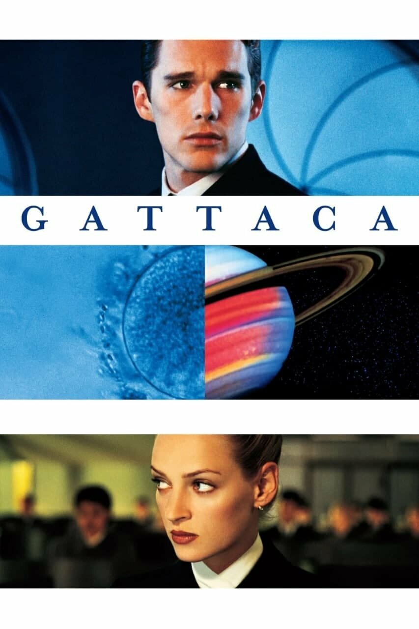 Плакат постер на бумаге Гаттака (Gattaca 1997г). Размер 30 х 42 см