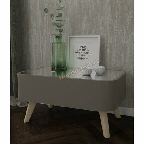 Журнальный стол Элипс Юливи-6 (Массив Лайт)