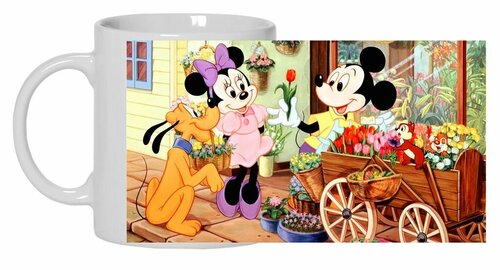 Кружка Mickey Mouse, Микки Маус №16, Кружка хамелеон