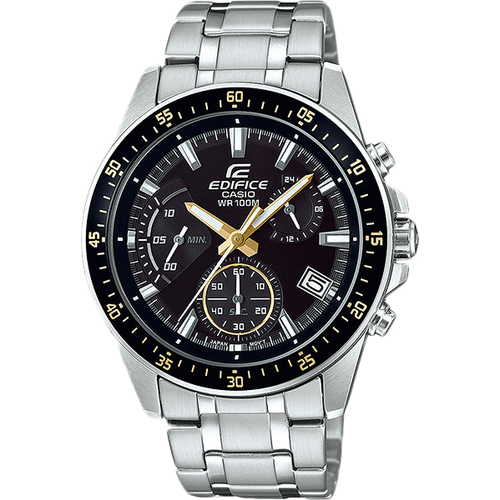 фото Наручные часы casio, серебряный, черный