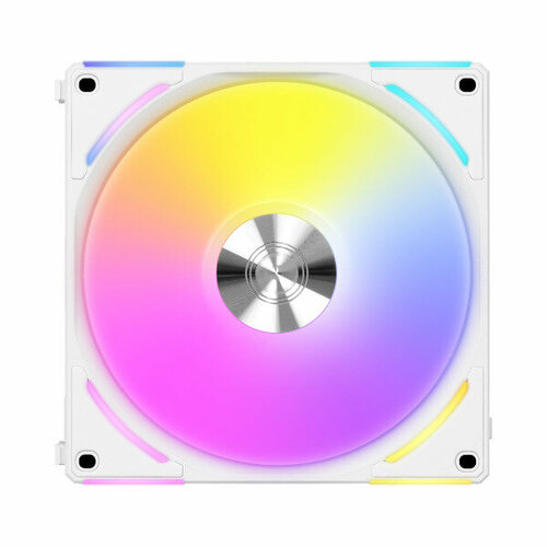 LIAN LI UNI Fan ALV2 120 Single White aRGB PWM 120mm 2000RPM (1pcs) вентилятор для корпуса fractal design dynamic x2 gp 12 pwm fd fan dyn x2 gp12 pwm wt white