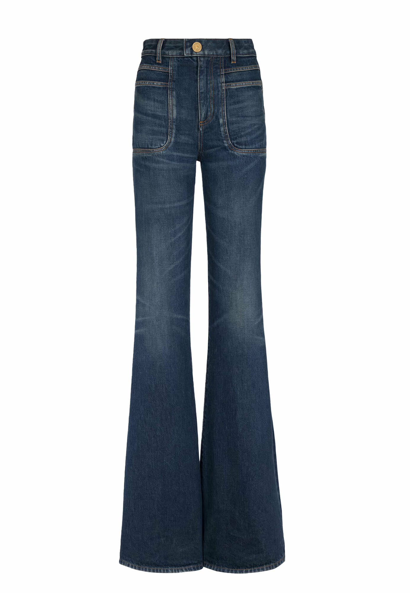 Джинсы BALMAIN, размер 36, cиний