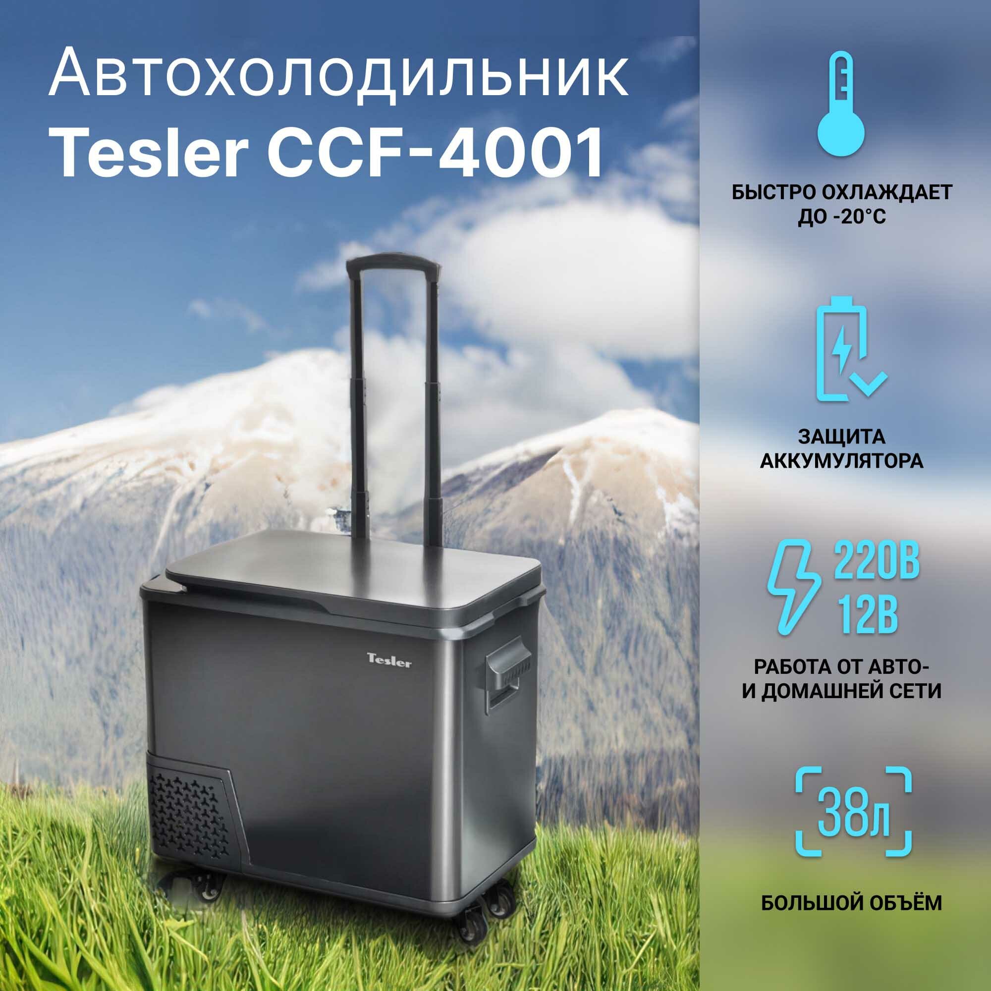 Автохолодильник компрессорный Tesler CCF-4001