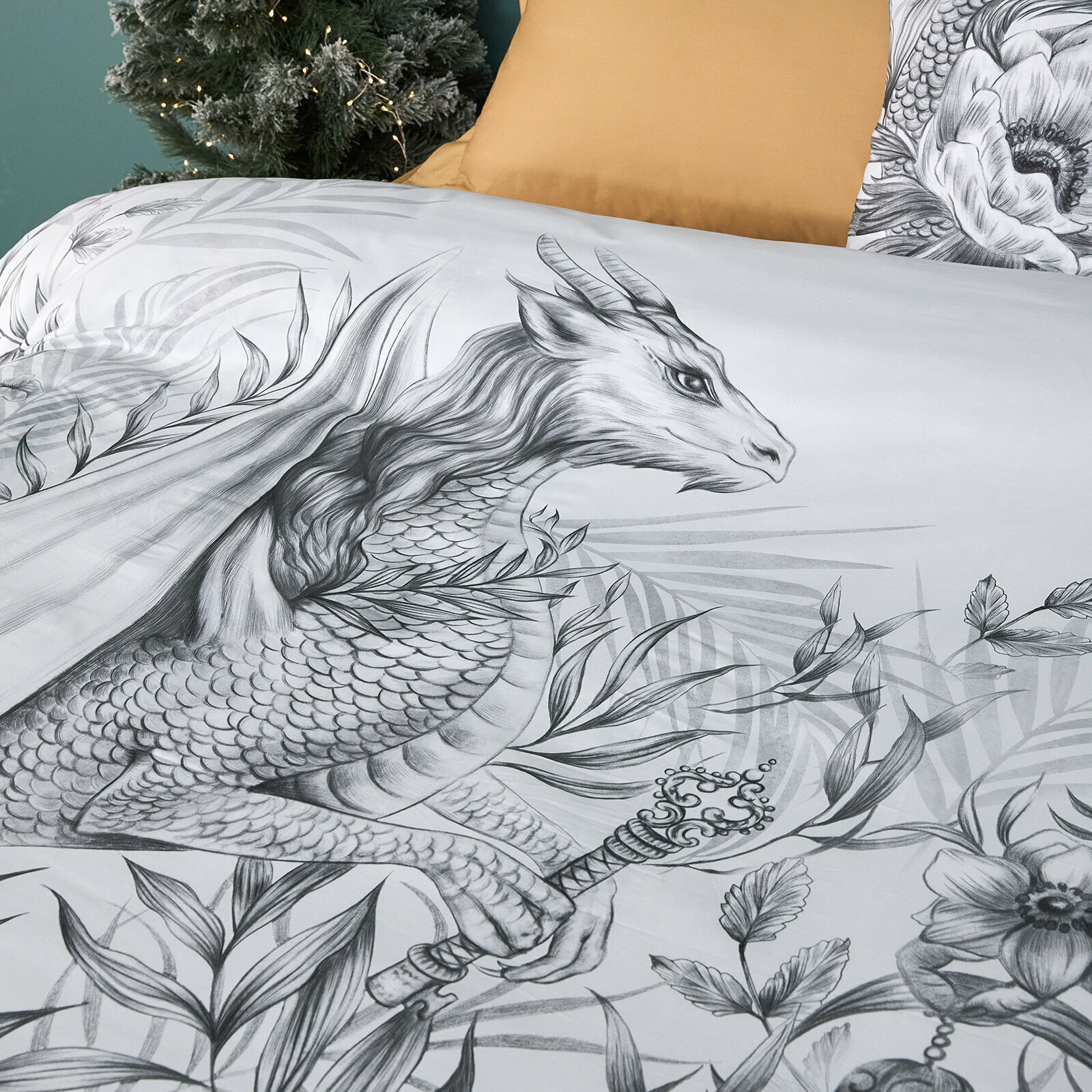 Постельное белье White Dragons CozyHome - фото №5