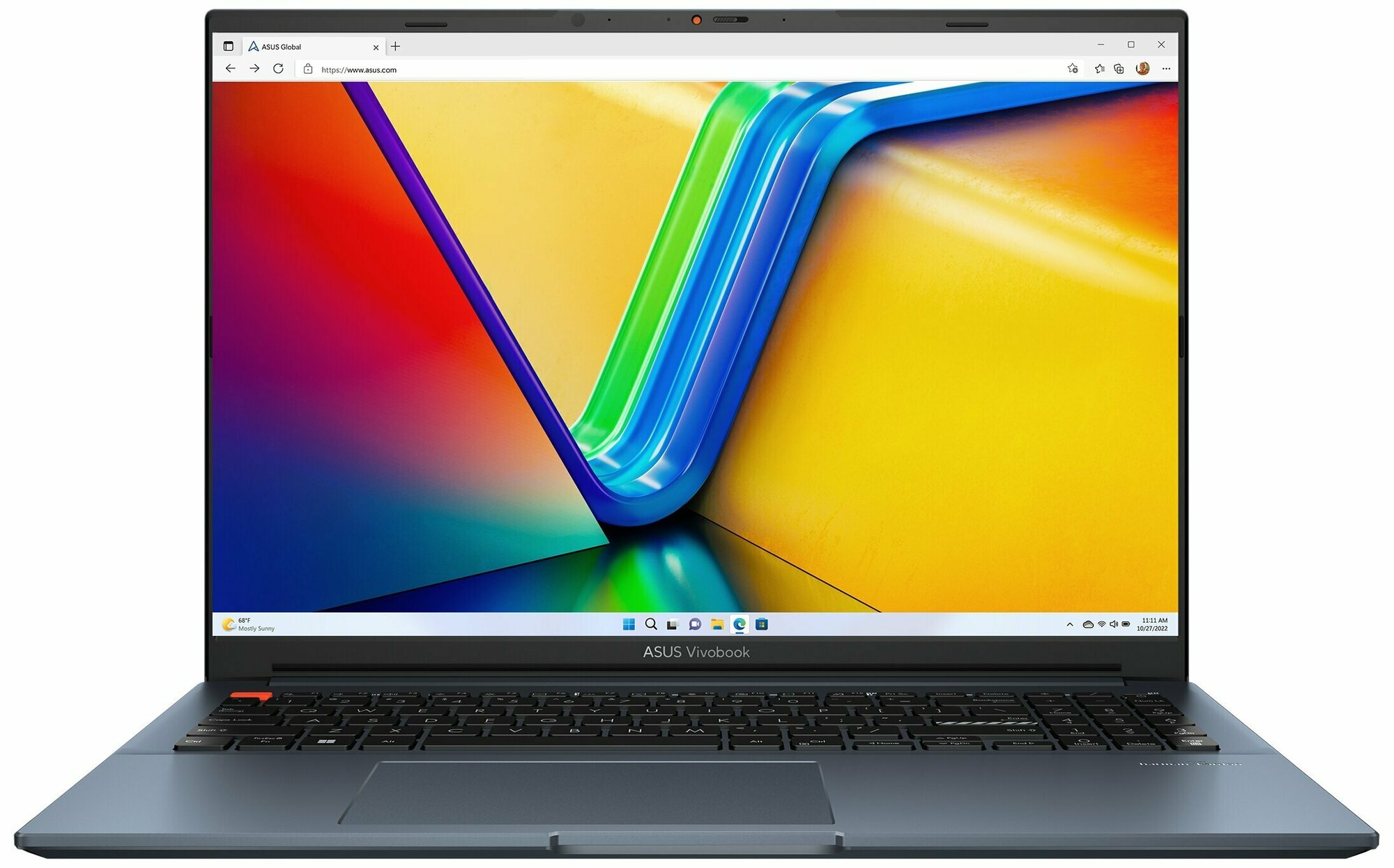 Ноутбук ASUS VivoBook Pro 16 OLED K6602VU-MX098 90NB1151-M00660 (16", Core i7 13700H, 16Gb/ SSD 1024Gb, GeForce® RTX 4050 для ноутбуков) Синий - фото №8