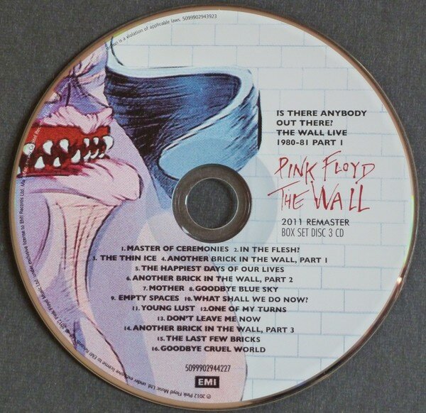 Компакт-диски, EMI, PINK FLOYD - The Wall - Immersion Box Set (6CD+DVD) Медиа - фото №12