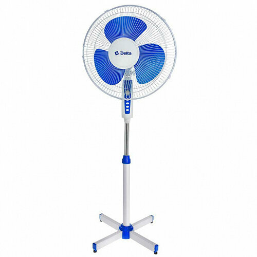Вентилятор напольный DELTA DL-003N белый с синим 4 шт 219200₽