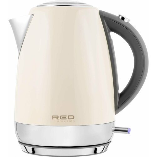 Чайник электрический Red Solution RK-M179 бежевый, нержавеющая сталь