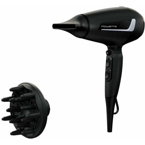 Фен Rowenta CV8820F0 2100Вт черныйсеребристый 683100₽