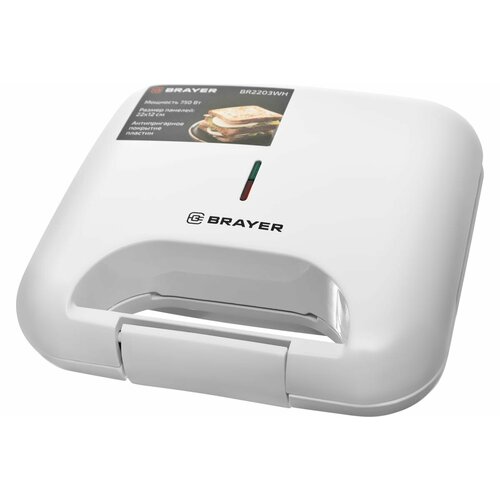 Сэндвичница BRAYER 750 Вт BR2203WH 225500₽