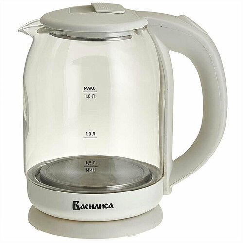 Чайник электрический 1500 Вт 18 л василиса ВА-1035 белый 169000₽