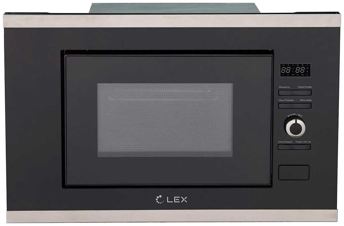 фото Встраиваемая микроволновая печь СВЧ LEX BIMO 20.03 INOX