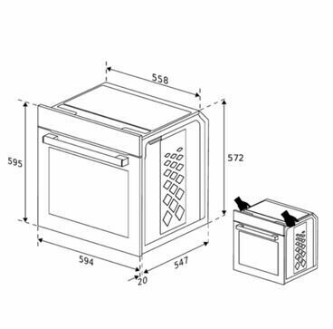 Электрический духовой шкаф Hotpoint-Ariston FE9 831 JSH WHG - фотография № 4