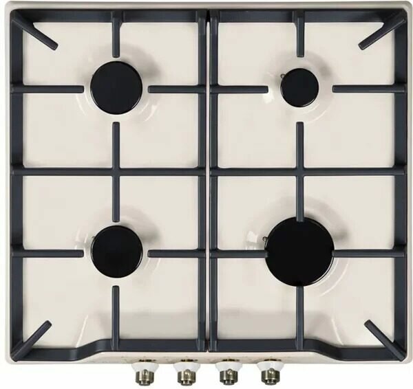 фото Варочная панель газовая Gefest ПВГ 1212 К55, кремовый