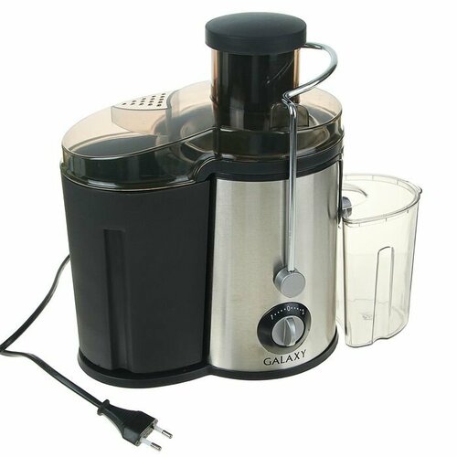 Соковыжималка Galaxy GL 0806 центробежная 700 Вт 05 л чёрно-серебристая 705100₽