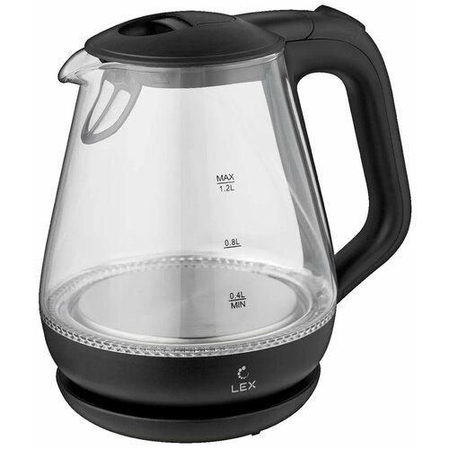 Чайник электрический LEX LX 3003-1 черный 169900₽