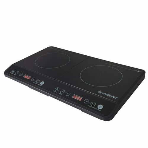 Плитка индукционная Skyline IP-44 2200 Вт 2 конфорки таймер чёрная 1573600₽