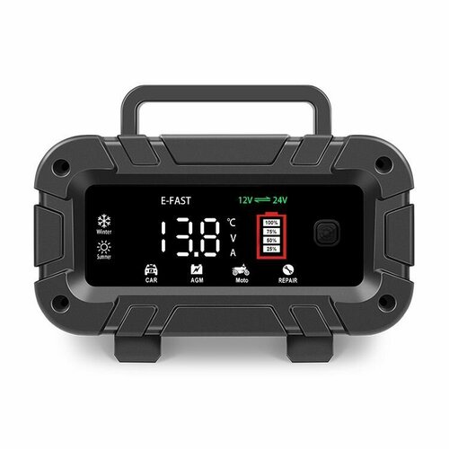 Зарядное устройство для аккумуляторов автомобиля автоматическое 12B-6А TK-700 131000₽