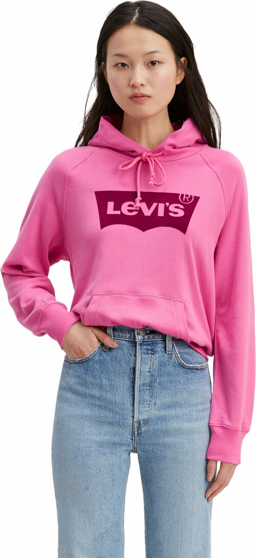 Худи Levis, размер L, розовый