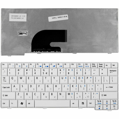 Клавиатура Acer Aspire One A150 белая