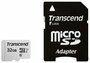 Карта памяти Transcend MicroSDHC 32Gb Class 10, UHS-I, SD adapter (TS32GUSD300S-A)