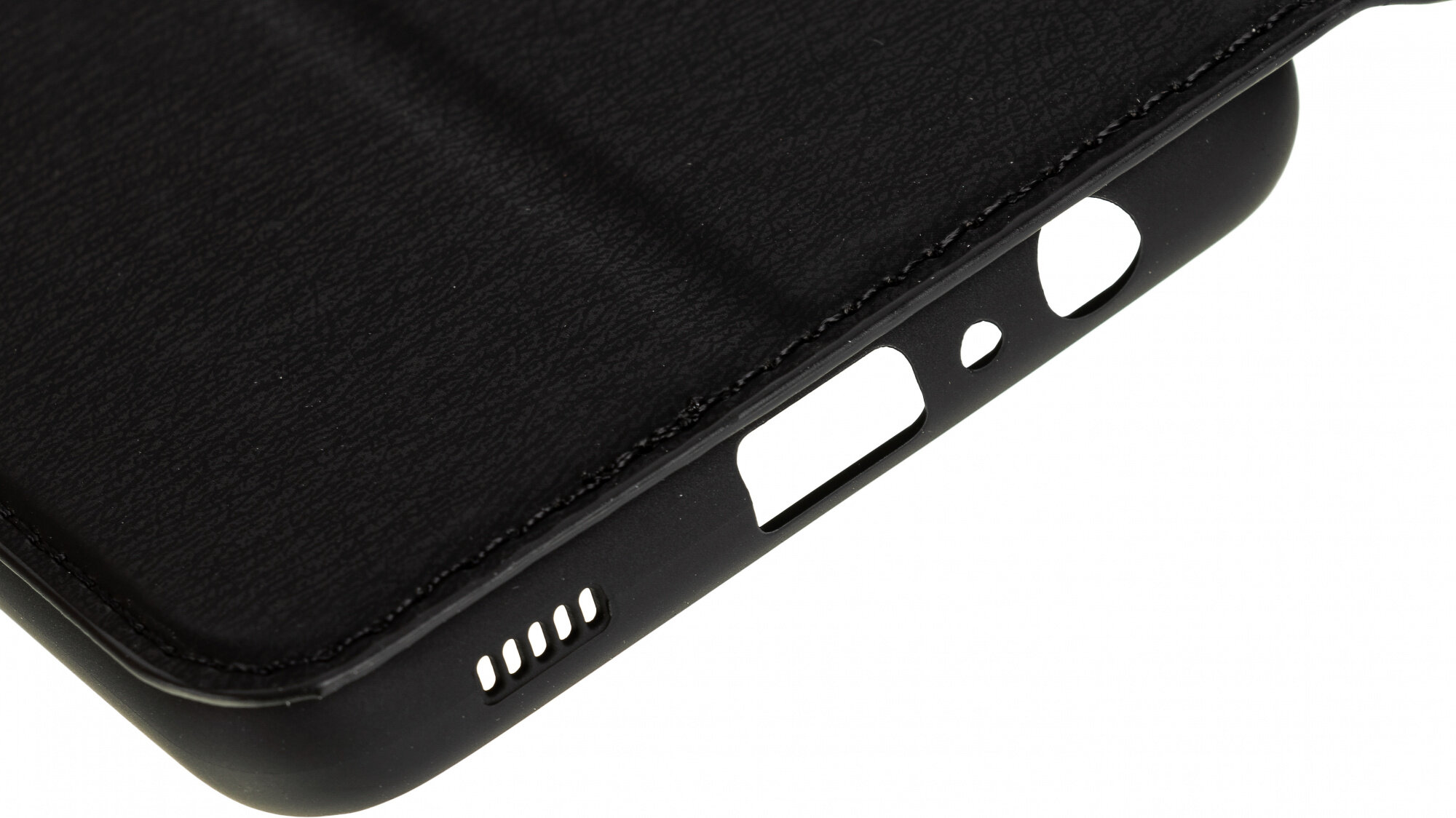 Чехол (флип-кейс) DF sFlip-75, для Samsung Galaxy A12, черный [df ] - фото №12