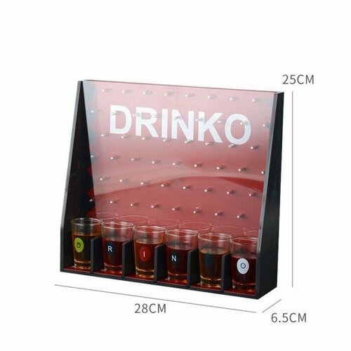 Игра Drinko, 6 стопок, 26 х 28 см