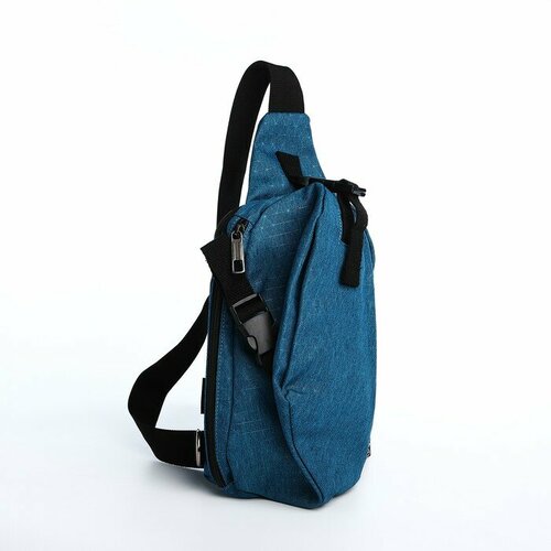 фото Сумка слинг , синий roomlandia