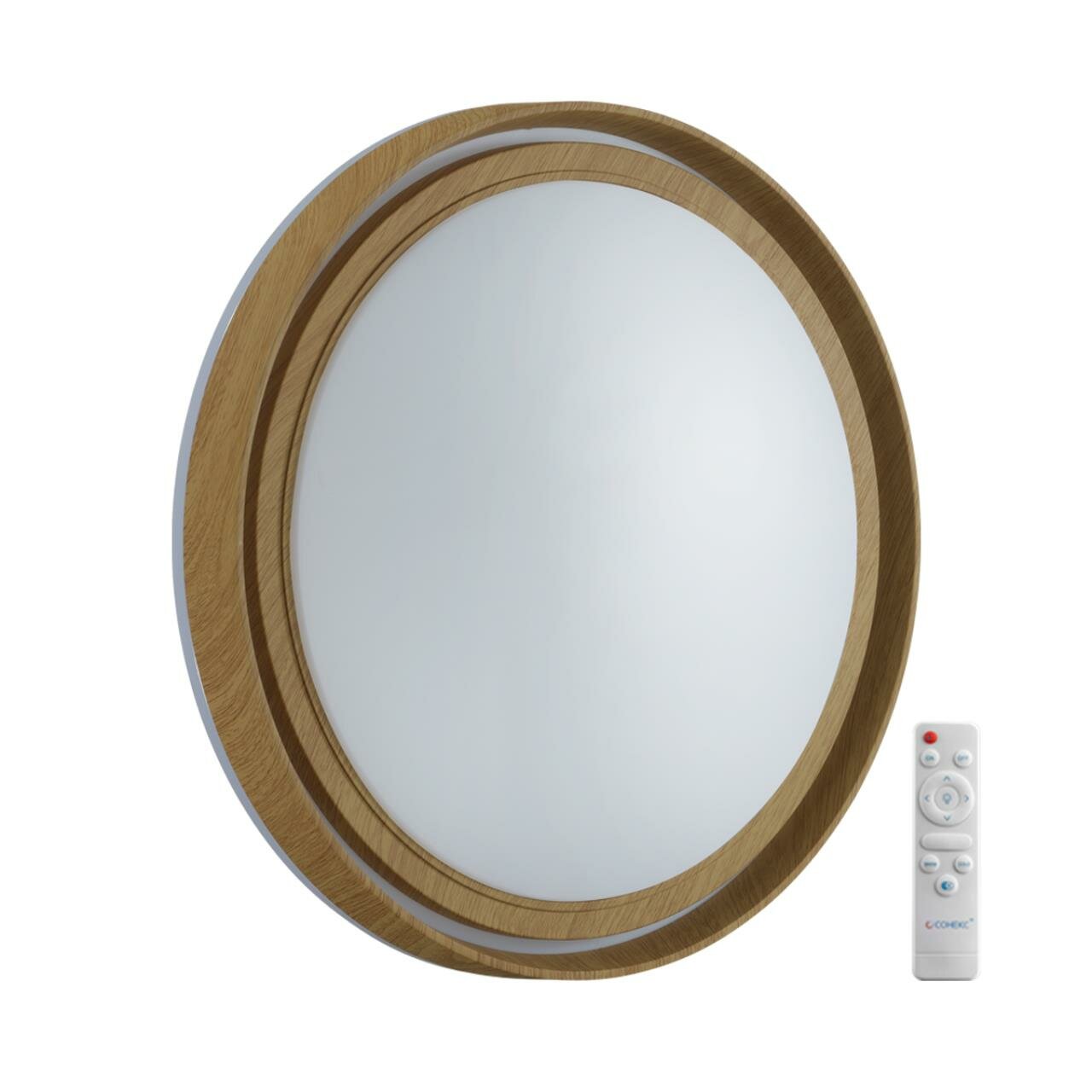 Настенно-потолочный светильник Sonex RUX WOOD 7640/EL_Sonex, LED, 70 Вт, металл, пластик, белый